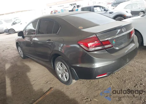 2013 Honda Civic Lx from USA, damaged, VIN 2HGFB2F50DH523511